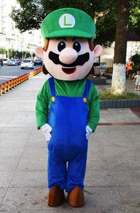 FANTASIA MASCOTE LUIGI - MARIO BROS