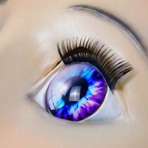MÁSCARA ROSTO MENINA MULHER OLHOS GRANDES COSPLAY