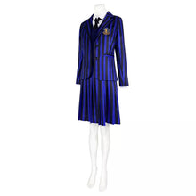 Carregar imagem no visualizador da galeria, FANTASIA UNIFORME NEVERMORE FEMININO - WEDNESDAY - NETFLIX
