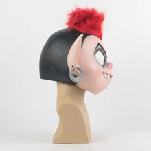 Carregar imagem no visualizador da galeria, MÁSCARA TROLLS WORLD TOUR 2 RAINHA PUNK COSPLAY
