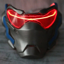 Carregar imagem no visualizador da galeria, MÁSCARA JOGO OVERWATCH - SOLDADO 76 LED COSPLAY
