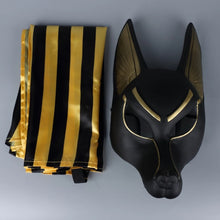 Carregar imagem no visualizador da galeria, MÁSCARA ANÚBIS EGÍPCIO COSPLAY
