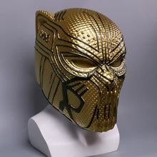 Carregar imagem no visualizador da galeria, MÁSCARA CAPACETE PANTERA NEGRA COSPLAY PVC
