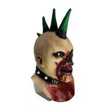 Carregar imagem no visualizador da galeria, MÁSCARA PUNK ANARQUISTA ZUMBI MOICANO COSPLAY
