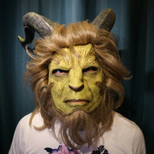 Carregar imagem no visualizador da galeria, MÁSCARA FERA- A BELA E A FERA COSPLAY
