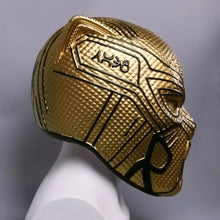 Carregar imagem no visualizador da galeria, MÁSCARA CAPACETE PANTERA NEGRA COSPLAY PVC

