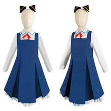 Carregar imagem no visualizador da galeria, FANTASIA INFANTIL ANYA VESTIDO - SPY X FAMILY COSPLAY + PERUCA
