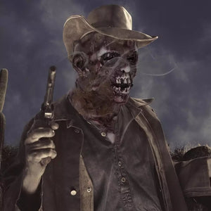 MÁSCARA ZUMBI QUEIMADO COSPLAY