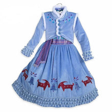 Carregar imagem no visualizador da galeria, FANTASIA ANNA FROZEN INFANTIL NATAL - OLAF AVENTURA CONGELANTE COSPLAY
