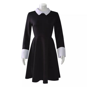 FANTASIA WANDINHA FAMÍLIA ADDAMS ANOS 90 COSPLAY