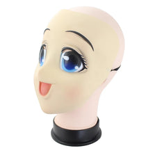 Carregar imagem no visualizador da galeria, MÁSCARA KIGURUMI MENINA OLHOS GRANDES COSPLAY
