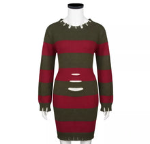 Carregar imagem no visualizador da galeria, FANTASIA VESTIDO FREDDY KRUEGER
