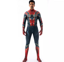 Carregar imagem no visualizador da galeria, FANTASIA HOMEM ARANHA IRON SPIDER GUERRA INFINITA 3D PROFISSIONAL

