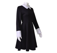 Carregar imagem no visualizador da galeria, FANTASIA WANDINHA FAMÍLIA ADDAMS ANOS 90 COSPLAY
