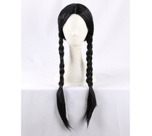 Carregar imagem no visualizador da galeria, PERUCA WANDINHA FAMÍLIA ADDAMS
