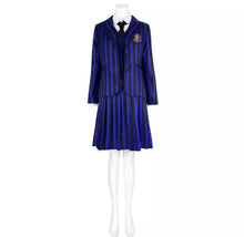 Carregar imagem no visualizador da galeria, FANTASIA UNIFORME NEVERMORE FEMININO - WEDNESDAY - NETFLIX
