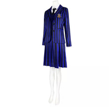 Carregar imagem no visualizador da galeria, FANTASIA UNIFORME NEVERMORE FEMININO - WEDNESDAY - NETFLIX
