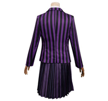 Carregar imagem no visualizador da galeria, UNIFORME ESCOLAR NEVERMORE LILÁS WEDNESDAY - ENID
