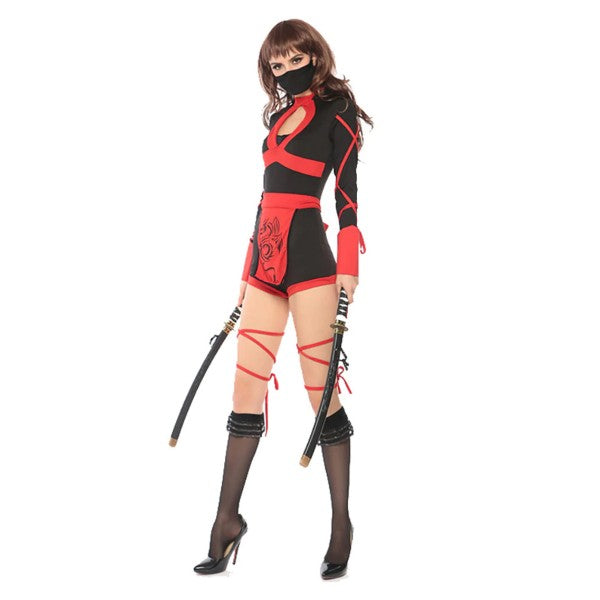 FANTASIA NINJA FEMININA COSPLAY